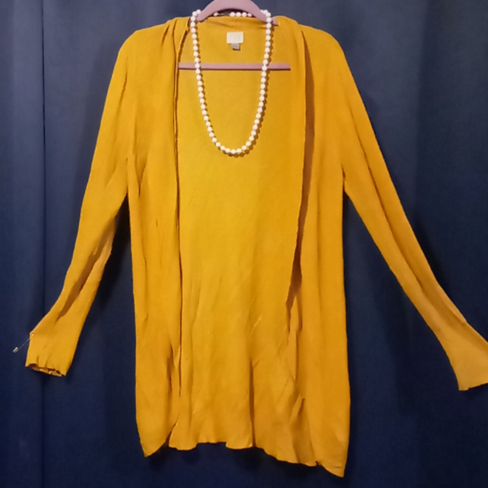 A new day mustard yellow